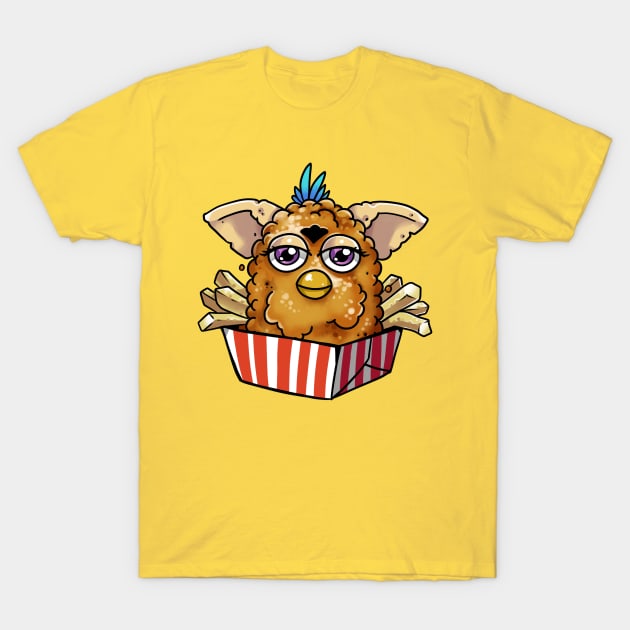 Deep Fried Furby T-Shirt by Jugglingdino